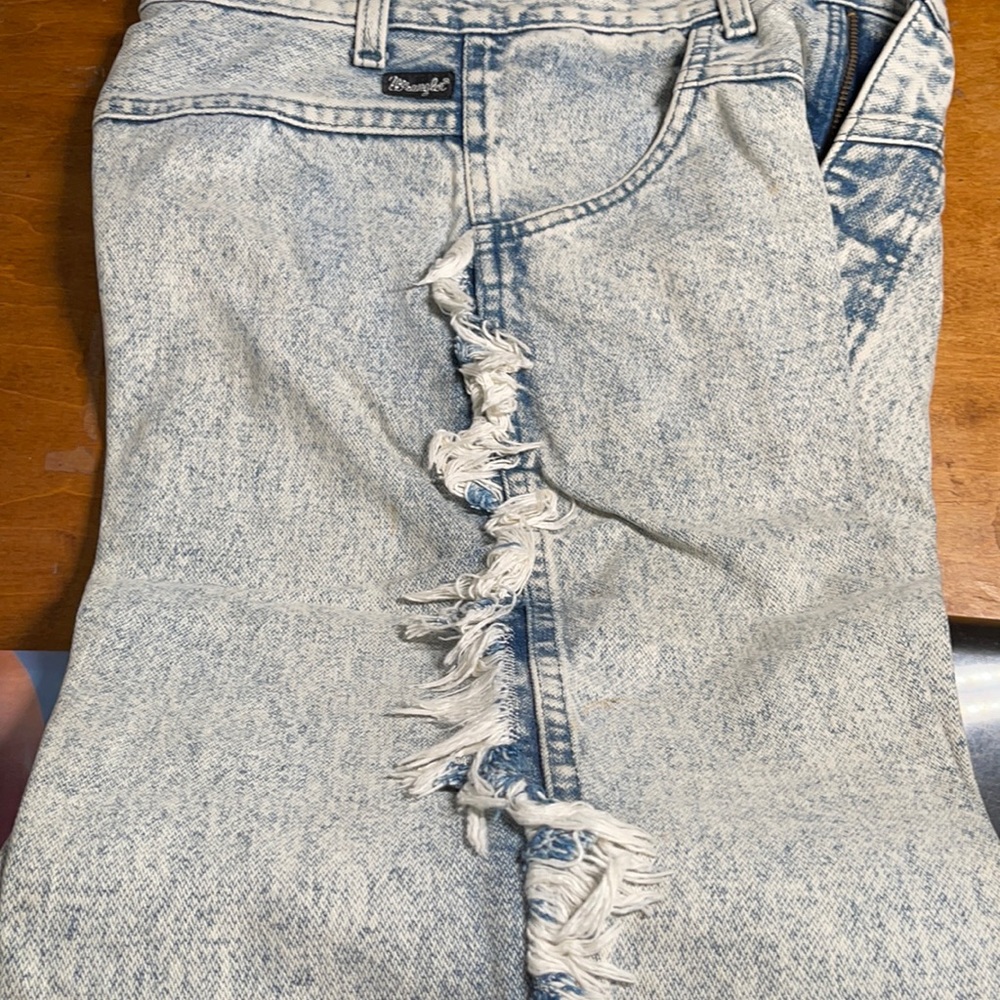 Wrangler retro shag jean size 9/10x32